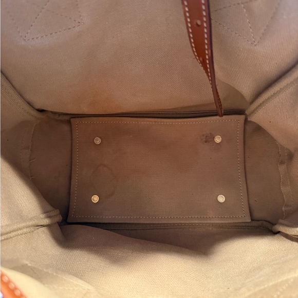 Dooney Bourke Pink Monogram Canvas Leather Tote Shoulderbag - Picture 3 of 6